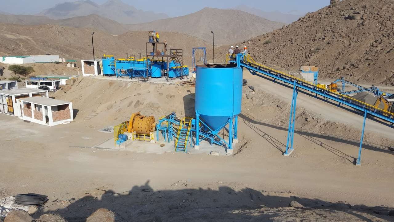 The Aguila Norte processing plant