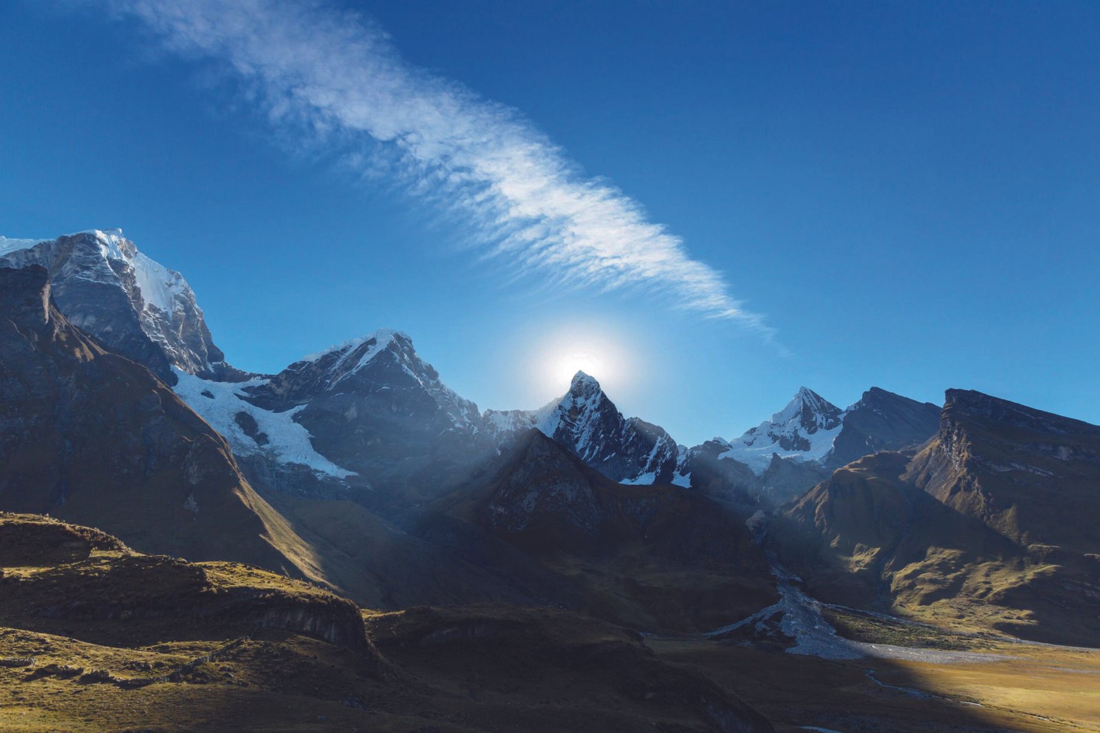 Regional setting in the Ancash Department of Northern Peru